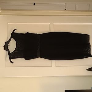 Bailey44 Black Mesh Dress